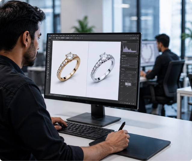 Why Choose Us for Jewelry Retouching Outsourcing?